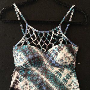 Apt. 9 Bathing Suit Tankini Knotted Top Size 8